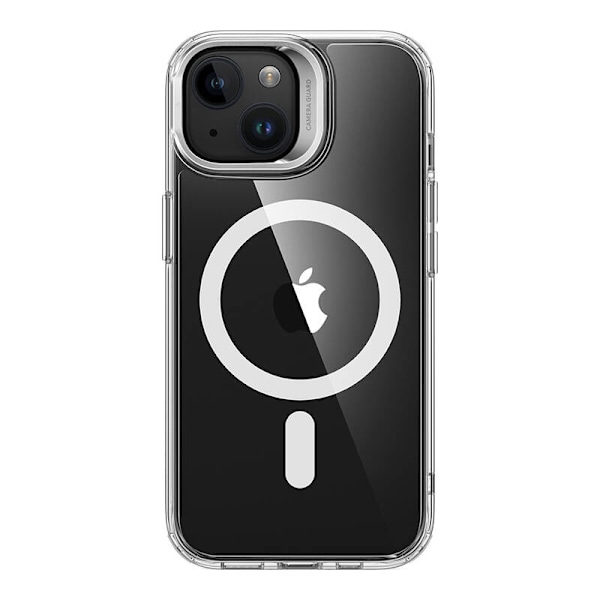 Kotelo ESR Classic Hybrid jalustalla iPhone 15:lle, Magsafe (kirkas)