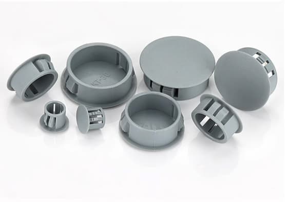 20 mm hålpluggar, insnäppbara plasthålkåpor (10-pack)