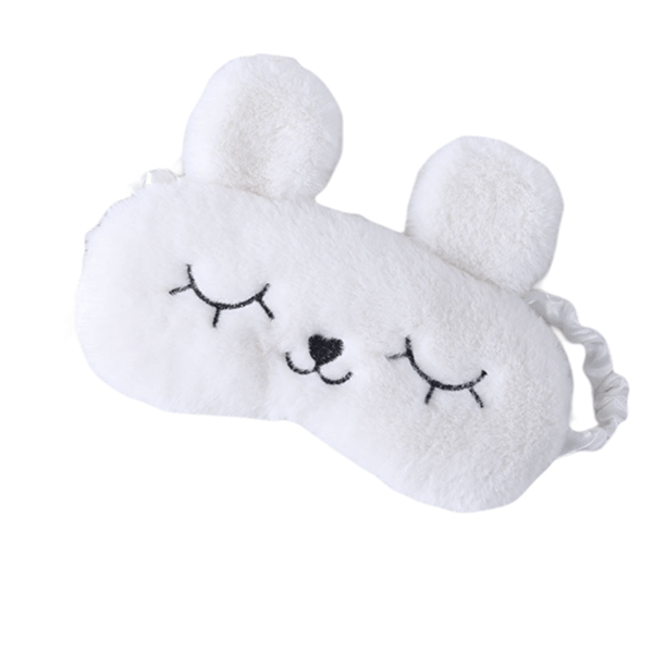 Mjuk sovmask White White
