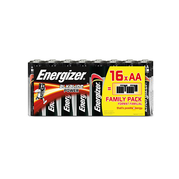 AA/LR6 Alkaline Power  Batteri 16-pack