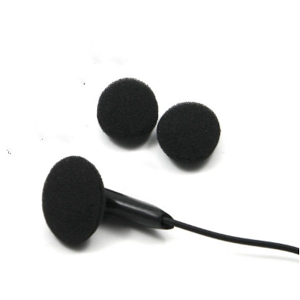 INF Korvapehmusteet in-ear kuulokkeille 5 paria Musta