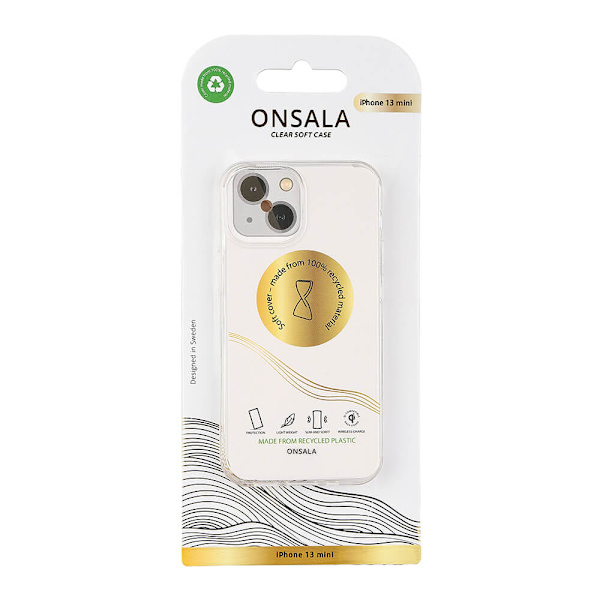 Mobilskal Återvunnen TPU Transparent - iPhone 13 Mini