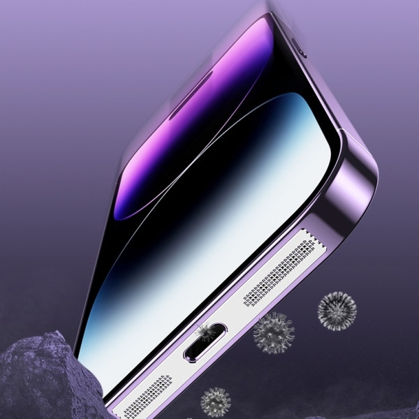 Højttaler støvtæt net til iPhone 12/13/14-serien Sølv