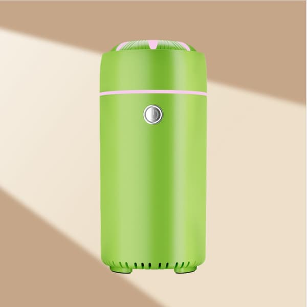 Bärbar Bil/Hemma Aromdiffuser Luftfuktare med 7-Färgs LED Green Green