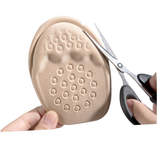 Stötdämpande Pelottsula för Framfoten - Komfortinlägg för Skor Beige 11 cm