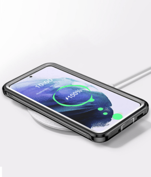 Samsung Galaxy S21 Ultra cover ekstra stødsikker Sort / grå