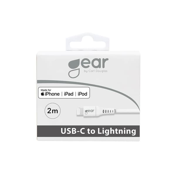 Laddkabel USB-C till Lightning 2m Vit MFI C94