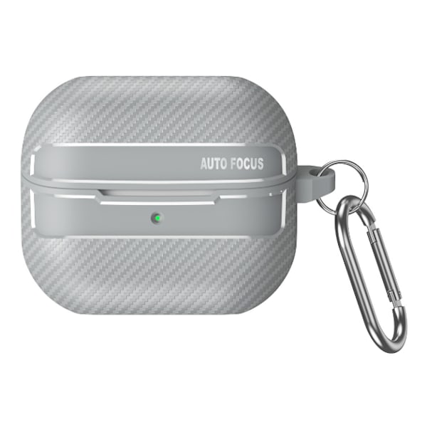 Beskyttende etui i kulfiber til Samsung Galaxy Buds3/3pro Grå