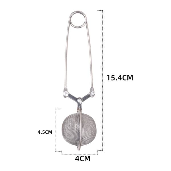 Rustfrit stål te si sæt - 4,5 cm & 5 cm te infusers til løs te