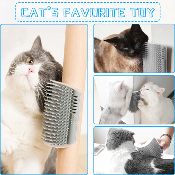 Cat Corner Självvårdande Borste Grå