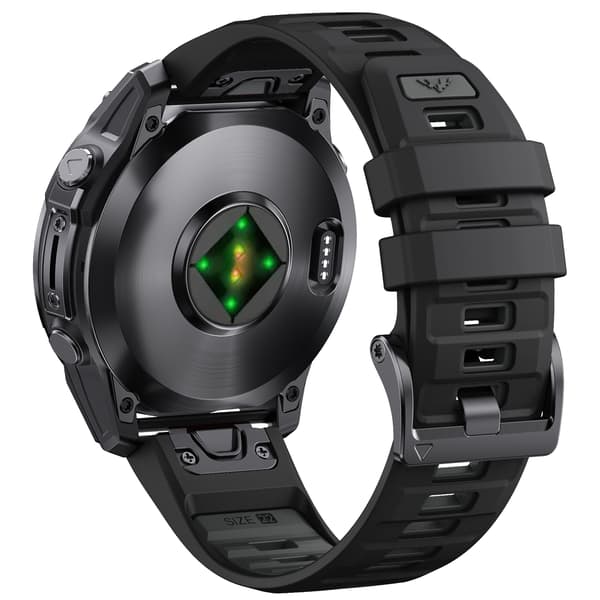 Garmin Fenix 8 Quick Release Strap Black+Grey 51MM Black+Grey 51MM