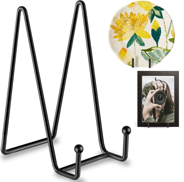Displaystander til billedrammer i jern L L