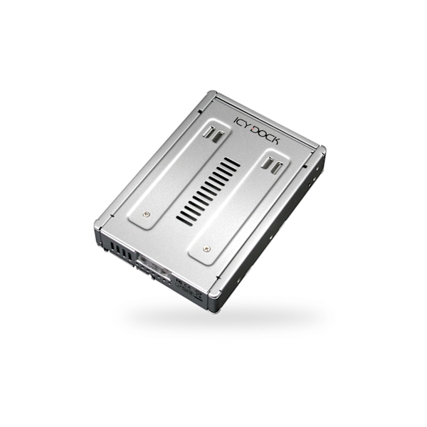 Internal hard drive cassette with space for 1x2.5" SATA-/SSD