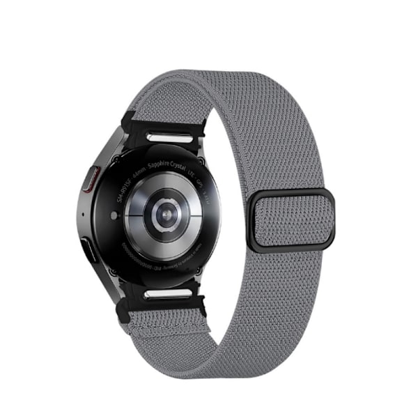 Samsung Galaxy Watch 6-Armband med Justerbart Spänne Mörkgrå