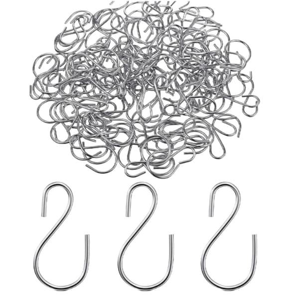 50 Pack Christmas Light Clips Hopeanväriset Outdoor String Light Clips S S