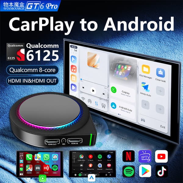 CarPlay-adapter til biler med kablet CarPlay