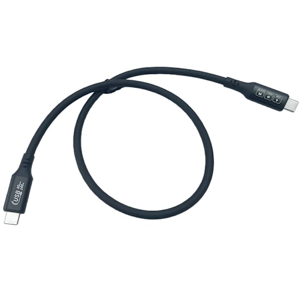 240W USB4 Digital Display Cable - 40Gbps Data & 8K Video 0.5m 0.5m