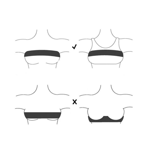Elastiskt Sport Bröstband - Stöd & Stabilisering Efter Operation Black XL Black XL
