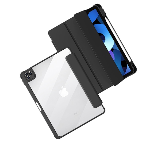 Stødsikkert akrylcover til iPad 7/8/9 (10,2 tommer) Sort