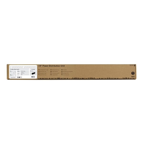 Powerstrip 12xCEE 7/3 socket 1xCEE 7/7 connection 3m cable
