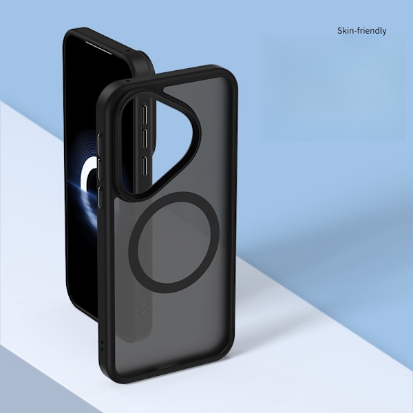 Magnetisk mobiltaske til Huawei Pura Series Huawei Pura 70 Sort
