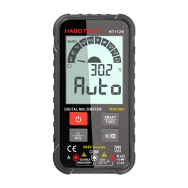 True RMS Digital Universal Multimeter Habotest HT112B