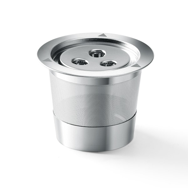 K Cups Återanvändbara kaffekapslar för Ninja Dual Brew kaffemaskin svart sked
