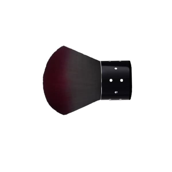 Base Dust Brush 10pcs kompatibelt med – Bløde syntetiske børstehår til flydende og cremefoundation, concealer og basis makeup Black Black