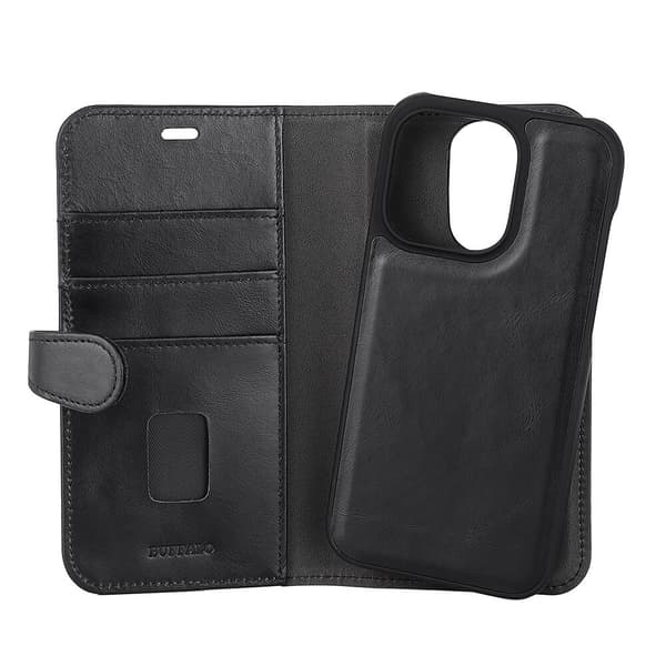 Mobilfodral 2-in-1 3 Kortfack Svart - iPhone 14 Pro