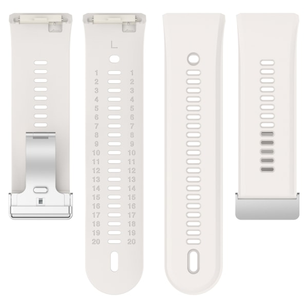 Xiaomi Mi Watch H1 silikoneremme Hvid