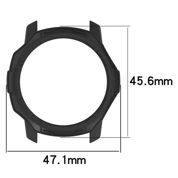 Silikone beskyttelsescover til COROS PACE 3 Black Black