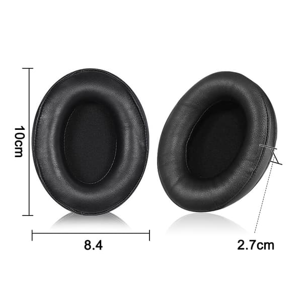 Udskiftningsørepuder til Kingston HyperX Cloud Hurricane 2/Cloud Alpha, Alpha S Black Black
