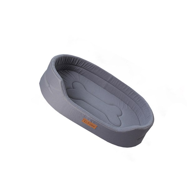 Pehmeä Nest Dog Bed Lemmikin petimatto Harmaa S