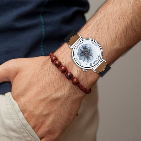 Huawei Watch GT5 kompositrem 18 mm urkomposit nylonflettet rem