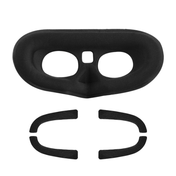 Flying Eye Mask Silikonskyddsskydd för DJI Avata Goggles 2 Svart Svart