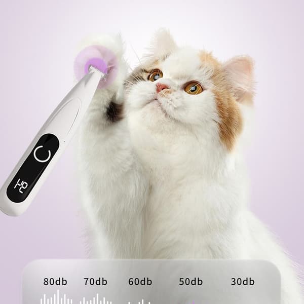 Blid kæledyrspote trimmer med LED-display