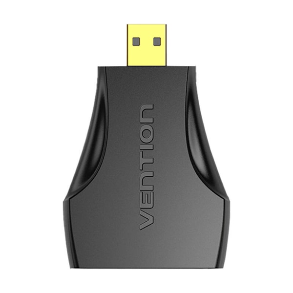 Adapter hane Micro HDMI till hona HDMI-ventil AITB0 (svart)