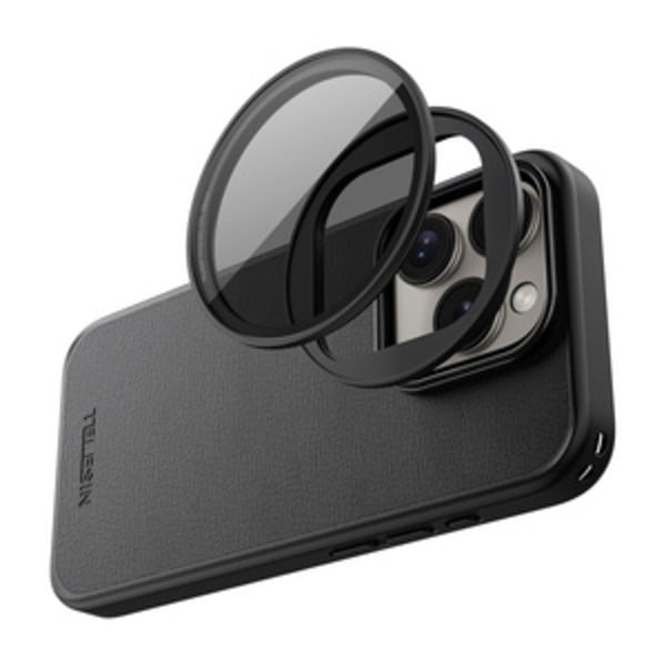 Telesin magnetiska filterramfodral för iPhone 15 Pro