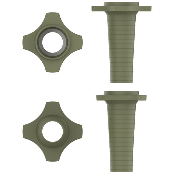 Silikonisuojus Shure SM58 -mikrofonille Green Green