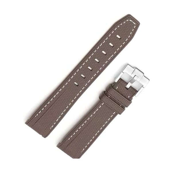 Silikonarmband för Moonswatch Swatch Brun