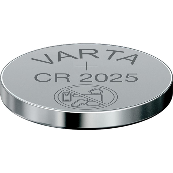 Varta CR2025 (6025) batteri, 5 st. i blister