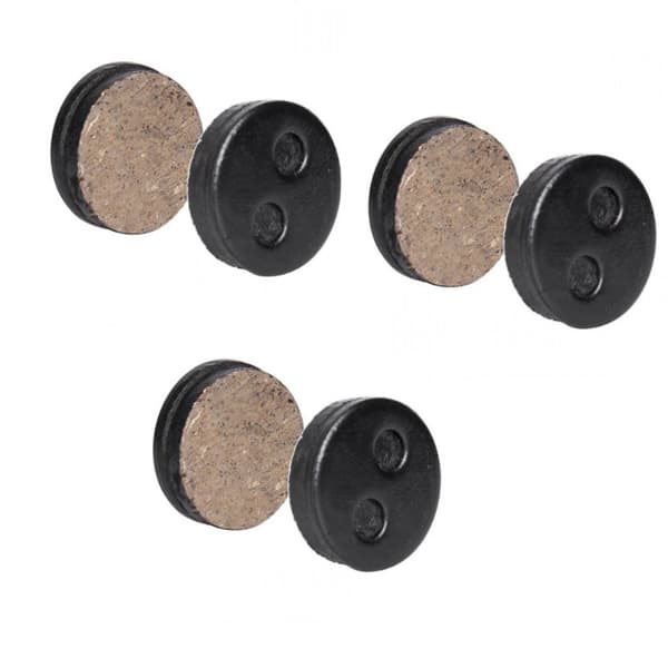 TOMALL 2x Bremsbeläge Für Xiaomi M365 E-Scooter – Halbmetall/Harz, 20 Mm Durchmesser, 4 Mm Dicke