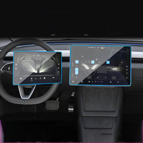 Autonavigaattori ja takanäytön suojakalvo 2023 Tesla Model 3:lle