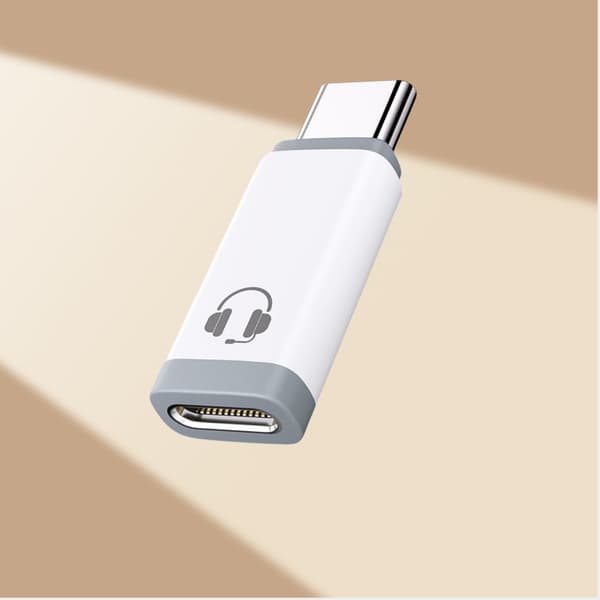 FD11 Type-C Han til Lightning Hun Adapter - Hvid