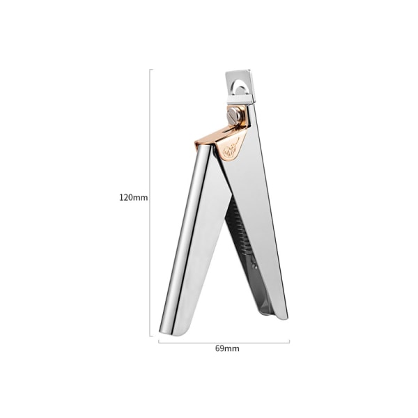 Professionel U-form negleklipper Saks Manicure False Negle Tips Cutter