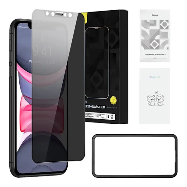 Hærdet glas 0,3 mm Baseus til iPhone 11/XR