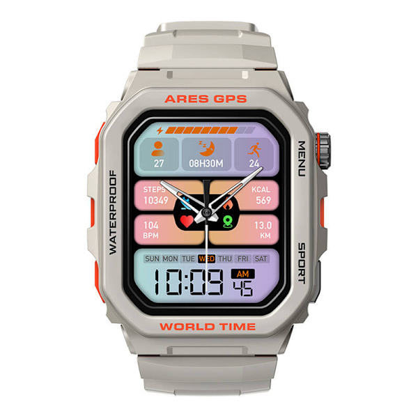 Zeblaze Ares GPS smartklocka (vit)