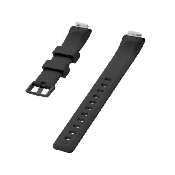Premium silikone udskiftningsrem til Fitbit Inspire serien Black Black