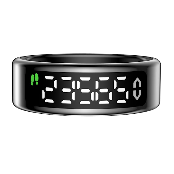 Smart Ring Svart med Hälsoövervakning 12
