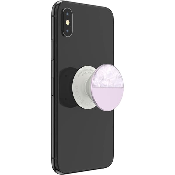 Glam Inlay Acetate Lilac Avtagbart Grip med Ställfunktion LUXE